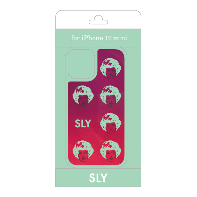 【iPhone12 mini ケース】SLY ネオンサンドケース face (ピンク×紫)サブ画像