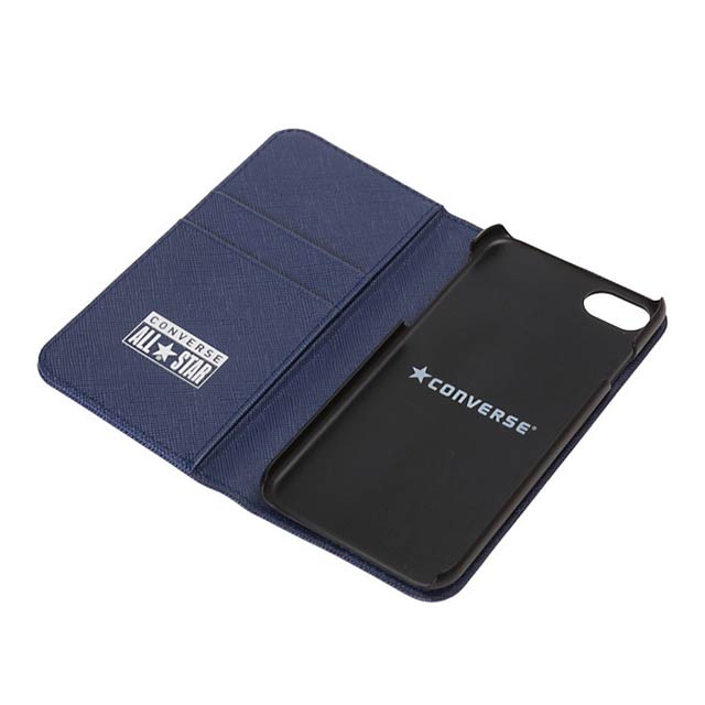 【iPhoneSE(第3/2世代)/8/7 ケース】Logo PU Leather Book Type Case (BLUE)goods_nameサブ画像