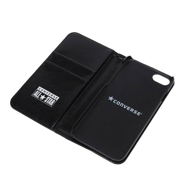 【iPhoneSE(第3/2世代)/8/7 ケース】Uncle Patch  PU Leather Book Type Case (BLACK)goods_nameサブ画像