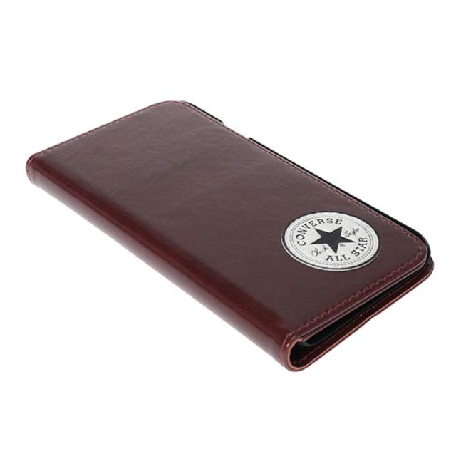 【iPhoneSE(第3/2世代)/8/7 ケース】Uncle Patch  PU Leather Book Type Case (BROWN)サブ画像