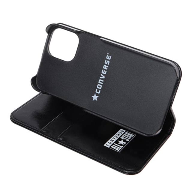 【iPhone12 mini ケース】Uncle Patch  PU Leather Book Type Case (BLACK)goods_nameサブ画像