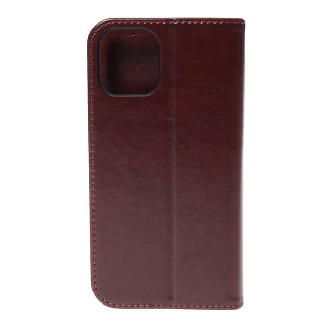 【iPhone12/12 Pro ケース】Uncle Patch  PU Leather Book Type Case (BROWN)サブ画像