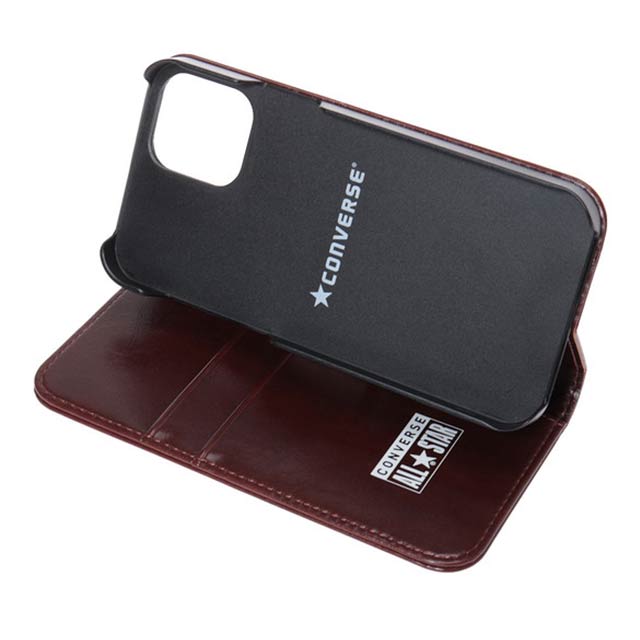 【iPhone12/12 Pro ケース】Uncle Patch  PU Leather Book Type Case (BROWN)サブ画像