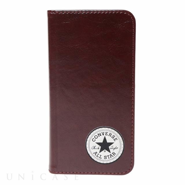 【iPhoneSE(第3/2世代)/8/7 ケース】Uncle Patch  PU Leather Book Type Case (BROWN)