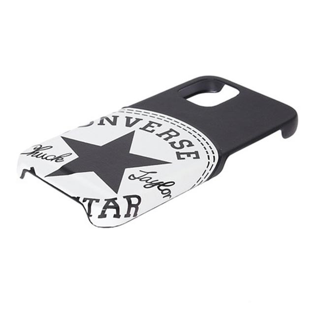 【iPhone12 mini ケース】Big Circle Logo PU Leather Back Case カードポケット付き (BLACK)goods_nameサブ画像