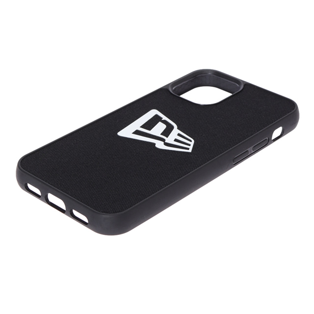 【iPhone12 mini ケース】Flag Logo Hybrid Back Case (BLACK)サブ画像