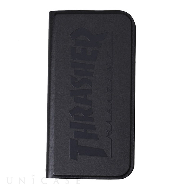 【iPhone12/12 Pro ケース】HOME TOWN Logo PU Leather Book Type Case (BLK/BLK)