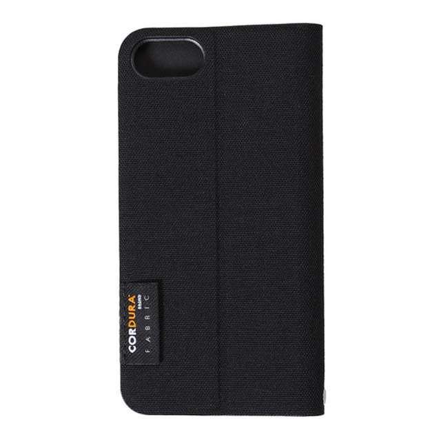 【iPhoneSE(第3/2世代)/8/7 ケース】CORDURA NYLON Book Type Case (BLACK)goods_nameサブ画像