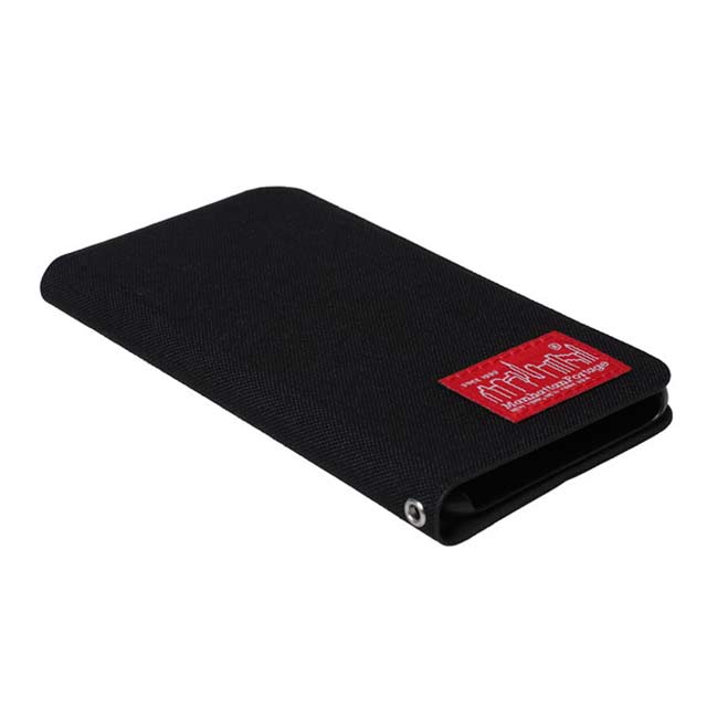 【iPhoneSE(第3/2世代)/8/7 ケース】CORDURA NYLON Book Type Case (BLACK)サブ画像