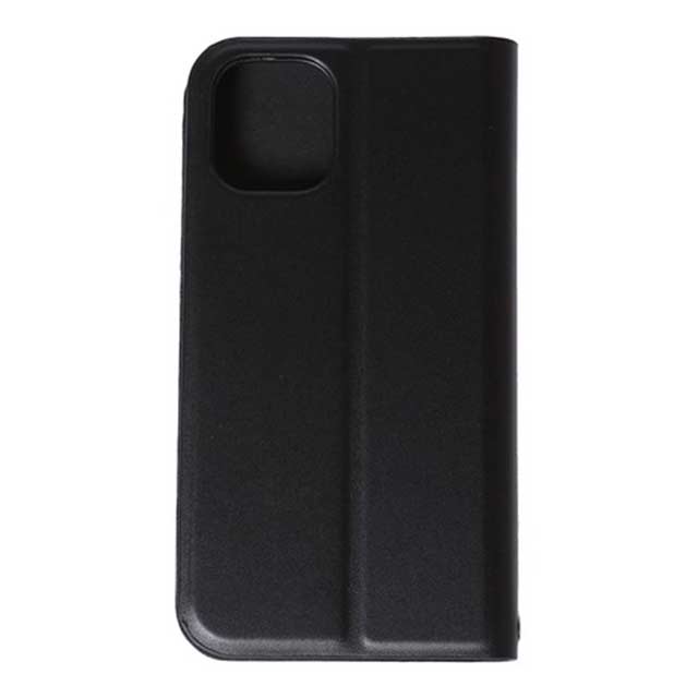 【iPhone12 mini ケース】PU Leather Book Type Case (BLACK)goods_nameサブ画像