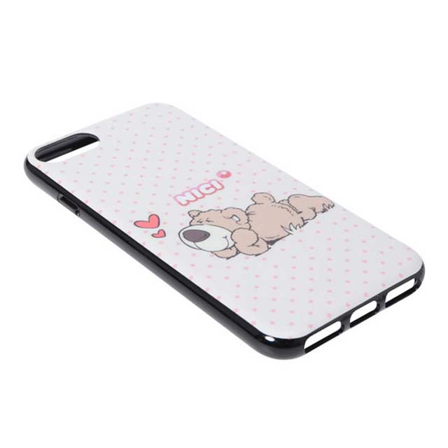 【iPhoneSE(第3/2世代)/8/7 ケース】Hybrid Back Case (ブラウンベア)サブ画像