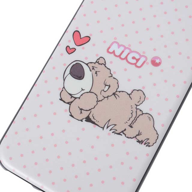 【iPhoneSE(第3/2世代)/8/7 ケース】Hybrid Back Case (ブラウンベア)サブ画像