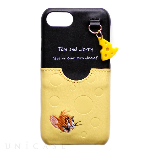 【iPhoneSE(第2世代)/8/7/6s/6 ケース】TOM and JERRY/チーズチーズ iPhoneケース (BK)
