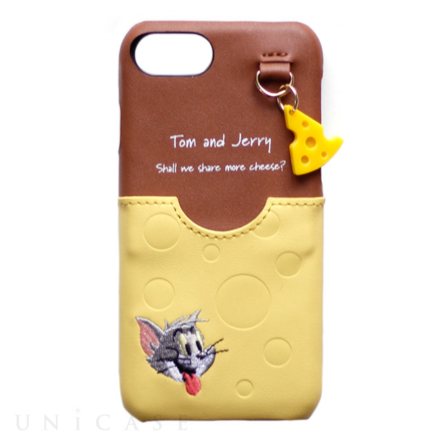 【iPhoneSE(第2世代)/8/7/6s/6 ケース】TOM and JERRY/チーズチーズ iPhoneケース (BR)