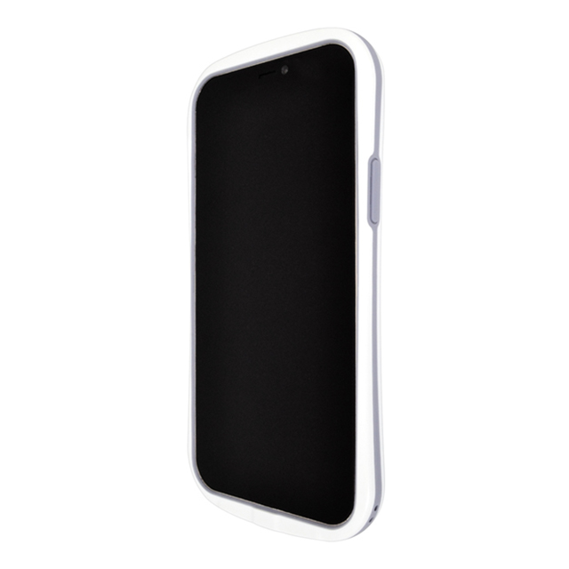 【iPhone12 Pro Max ケース】rienda 耐衝撃クリアケース (フラワープリント/ホワイト)サブ画像