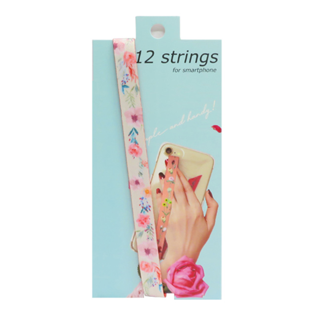 12 strings IPS-0001-936 (花柄ホワイト)サブ画像