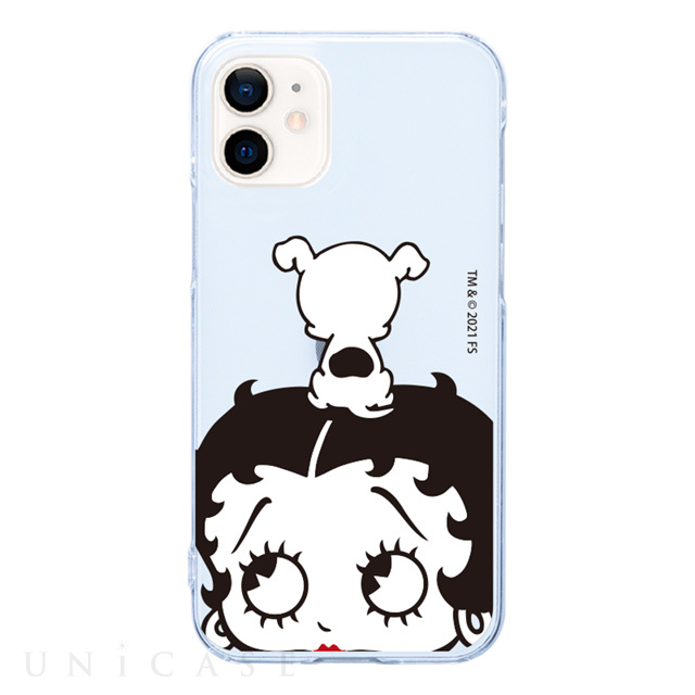 【iPhone11/XR ケース】Betty Boop クリアケース (Head)