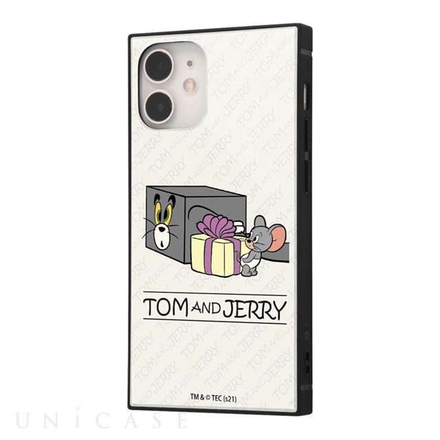 【iPhone12 mini ケース】トムとジェリー/耐衝撃ハイブリッドケース KAKU (おかしなトムとタフィー)