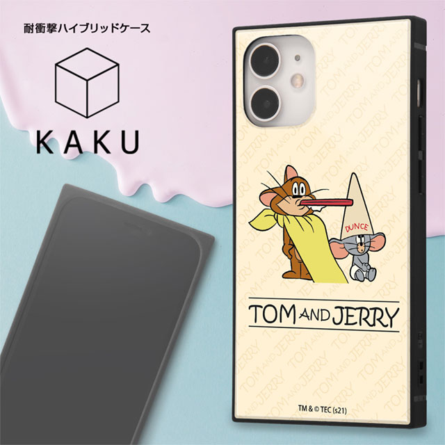【iPhone12 mini ケース】トムとジェリー/耐衝撃ハイブリッドケース KAKU (ファニーアート)サブ画像