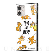 【iPhone12 mini ケース】トムとジェリー/耐衝撃ハイブリッドケース KAKU (おかしなジェリー2)