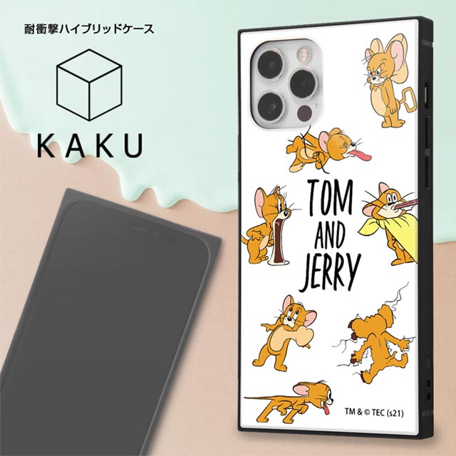 【iPhone12/12 Pro ケース】トムとジェリー/耐衝撃ハイブリッドケース KAKU (おかしなジェリー2)サブ画像