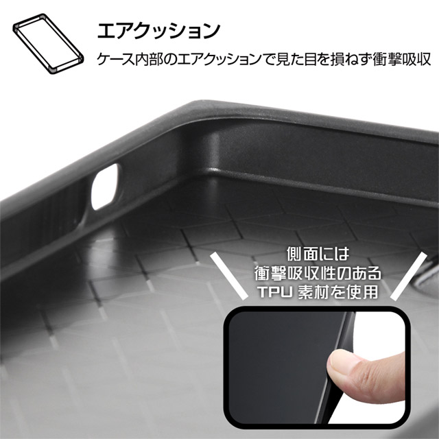 【iPhone12/12 Pro ケース】バットマン/耐衝撃ハイブリッドケース KAKU (バットマン)サブ画像