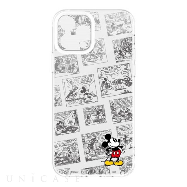 【iPhone12 Pro ケース】ディズニー、ディズニー・ピクサーキャラクター IIII fit Crystal Shell (ミッキーマウス)
