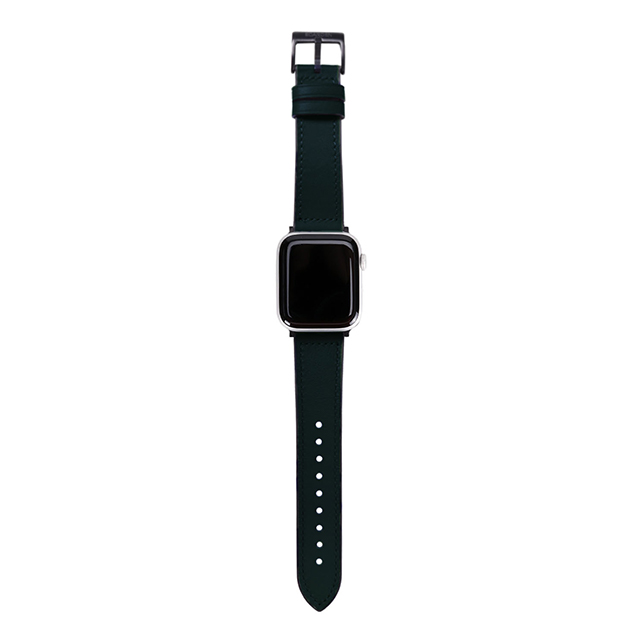 【Apple Watch バンド 41/40/38mm】GENUINE LEATHER STRAP AIR (ディープグリーン) for Apple Watch SE(第2/1世代)/Series9/8/7/6/5/4/3/2/1サブ画像