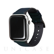 【Apple Watch バンド 49/45/44/42mm】GENUINE LEATHER STRAP AIR (ディープグリーン) for Apple Watch Ultra2/SE(第2/1世代)/Series9/8/7/6/5/4/3/2/1