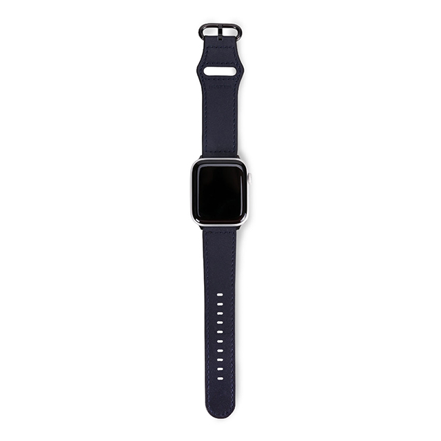 【Apple Watch バンド 41/40/38mm】GENUINE LEATHER STRAP (ネイビー) for Apple Watch SE(第2/1世代)/Series9/8/7/6/5/4/3/2/1goods_nameサブ画像