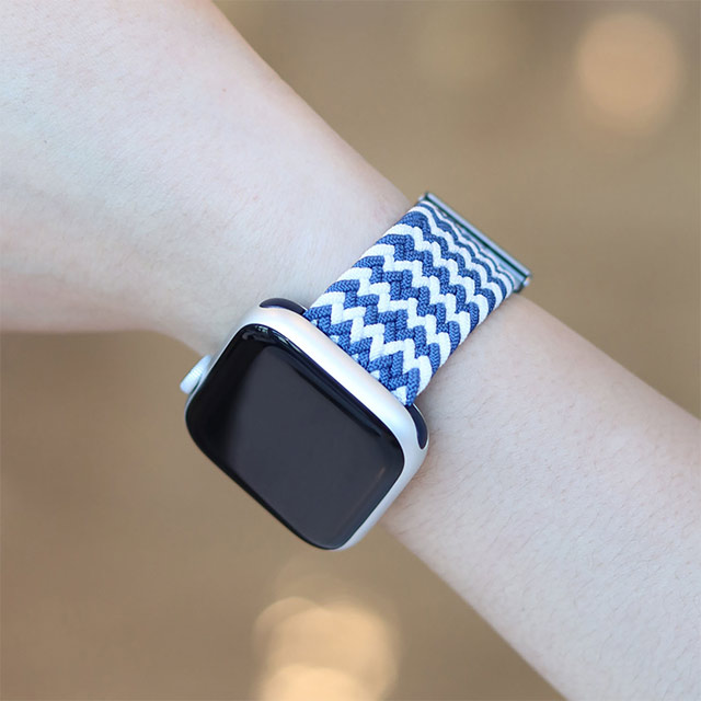 【Apple Watch バンド 49/45/44/42mm】LOOP BAND (ブルースカイ) for Apple Watch Ultra2/SE(第2/1世代)/Series9/8/7/6/5/4/3/2/1サブ画像