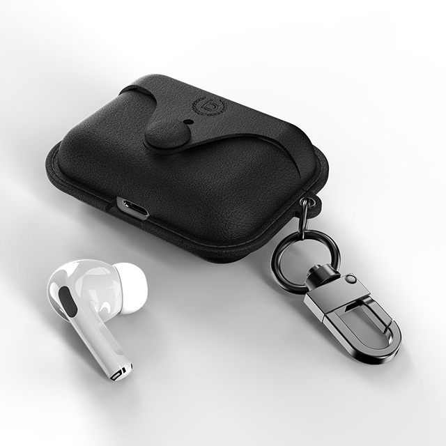 【AirPods Pro(第1世代) ケース】Venezia AirPods Pro Case (Black)サブ画像