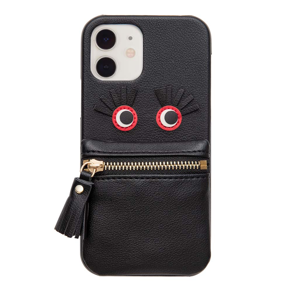【iPhone12/12 Pro ケース】follow you case for iPhone12/12 Pro (black) サブ画像