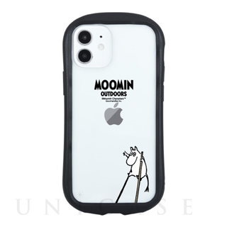【iPhone12 mini ケース】ムーミン(OUTDOORS) ハイブリッドクリアケース (ムーミン)