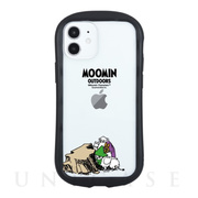 【iPhone12 mini ケース】ムーミン(OUTDOORS) ハイブリッドクリアケース (旅の仲間)