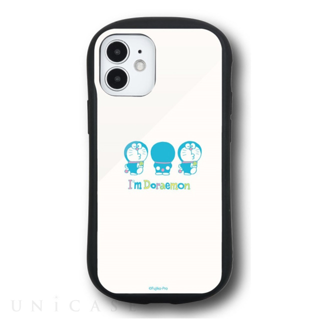 【iPhone12 mini ケース】I’m Doraemon ハイブリッドガラスケース (ドラえもん)