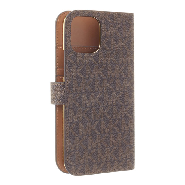 【iPhone12 mini ケース】Folio Case Signature with Hand Strap - MagSafe (Brown)goods_nameサブ画像