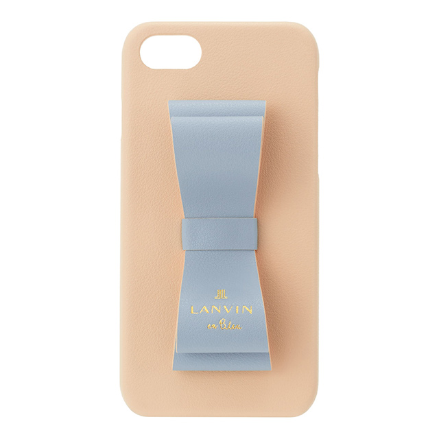 【iPhoneSE(第3/2世代)/8/7 ケース】Slim Wrap Case 2 Tone (Baby Blue × Beige)サブ画像