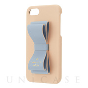 【iPhoneSE(第3/2世代)/8/7 ケース】Slim Wrap Case 2 Tone (Baby Blue × Beige)