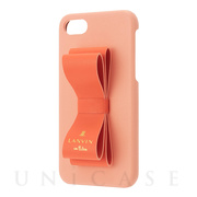 【iPhoneSE(第2世代)/8/7 ケース】Slim Wrap Case 2 Tone (Red × Peach Pink)