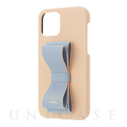 【iPhone12 mini ケース】Slim Wrap Case 2 Tone (Baby Blue × Beige)