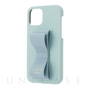 【iPhone12 mini ケース】Slim Wrap Case 2 Tone (Baby Blue × Pastel Blue)