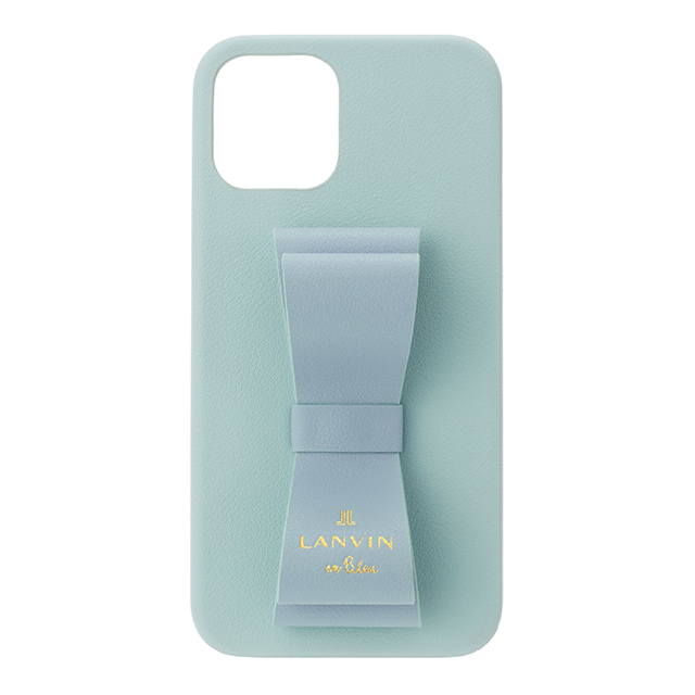 【iPhone12 mini ケース】Slim Wrap Case 2 Tone (Baby Blue × Pastel Blue)サブ画像