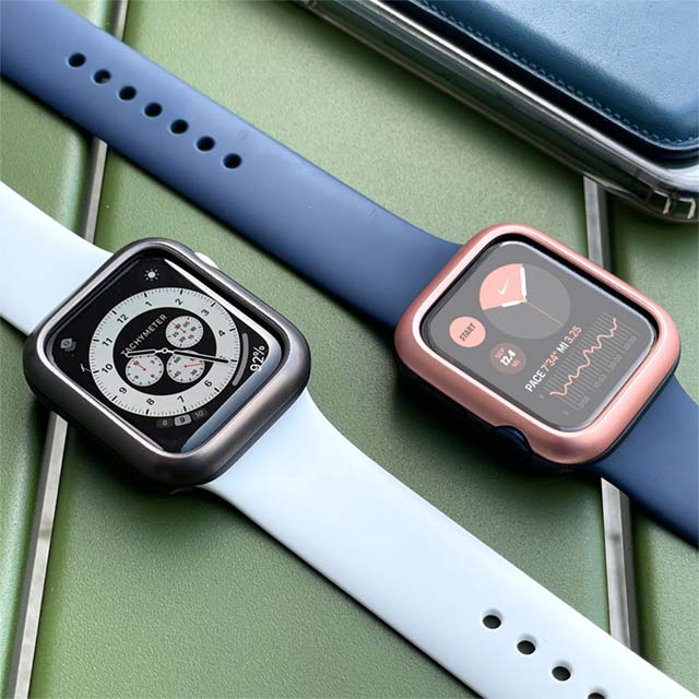 Apple Watch ケース 40mm】デュアルレイヤーケース AMY (ローズゴールド) for Apple Watch SE(第1世代)/Series6/5/4  araree iPhoneケースは UNiCASE