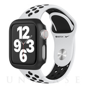 【Apple Watch ケース 44mm】ハードケース AERO (ブラック) for Apple Watch SE(第1世代)/Series6/5/4