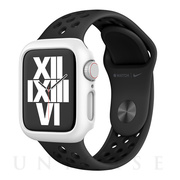 【Apple Watch ケース 44mm】ハードケース AERO (ホワイト) forApple Watch SE(第1世代)/Series6/5/4
