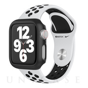 【Apple Watch ケース 40mm】ハードケース AERO (ブラック) forApple Watch SE(第1世代)/Series6/5/4
