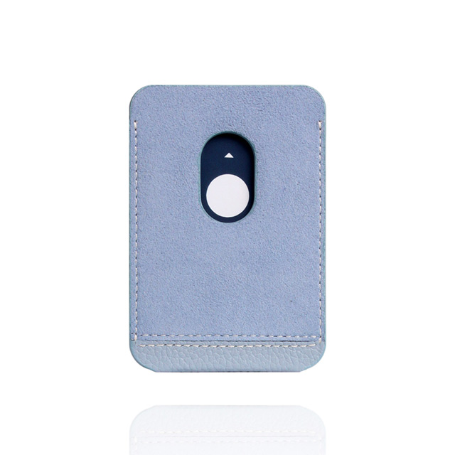 【iPhone】MagSafe対応 Full Grain Leather カードケース (パウダーブルー)goods_nameサブ画像