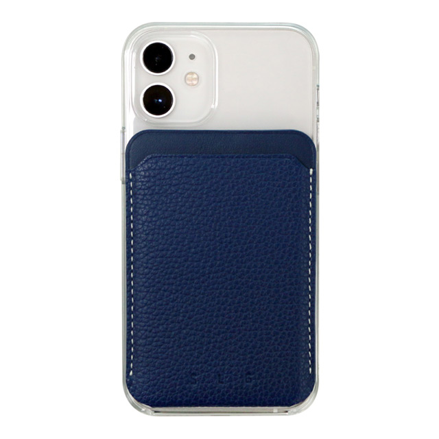 【iPhone】MagSafe対応 Full Grain Leather カードケース (パウダーブルー)goods_nameサブ画像