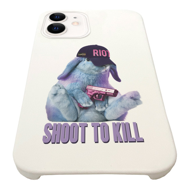 【iPhone11/XR ケース】シリコンケース (SHOOT TO KILL WH)サブ画像